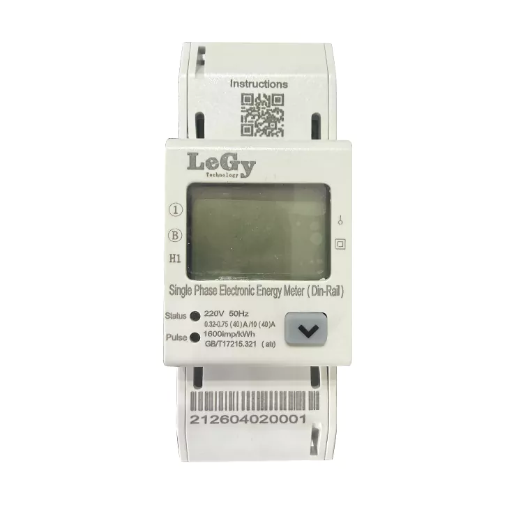 Single Phase Multifunction Energy Meter